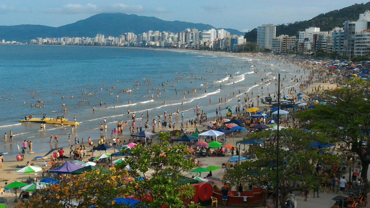 Apartamento De Cobertura Frente Para O Mar 이타페마 외부 사진