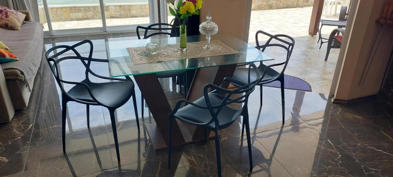 Apartamento De Cobertura Frente Para O Mar 이타페마 외부 사진
