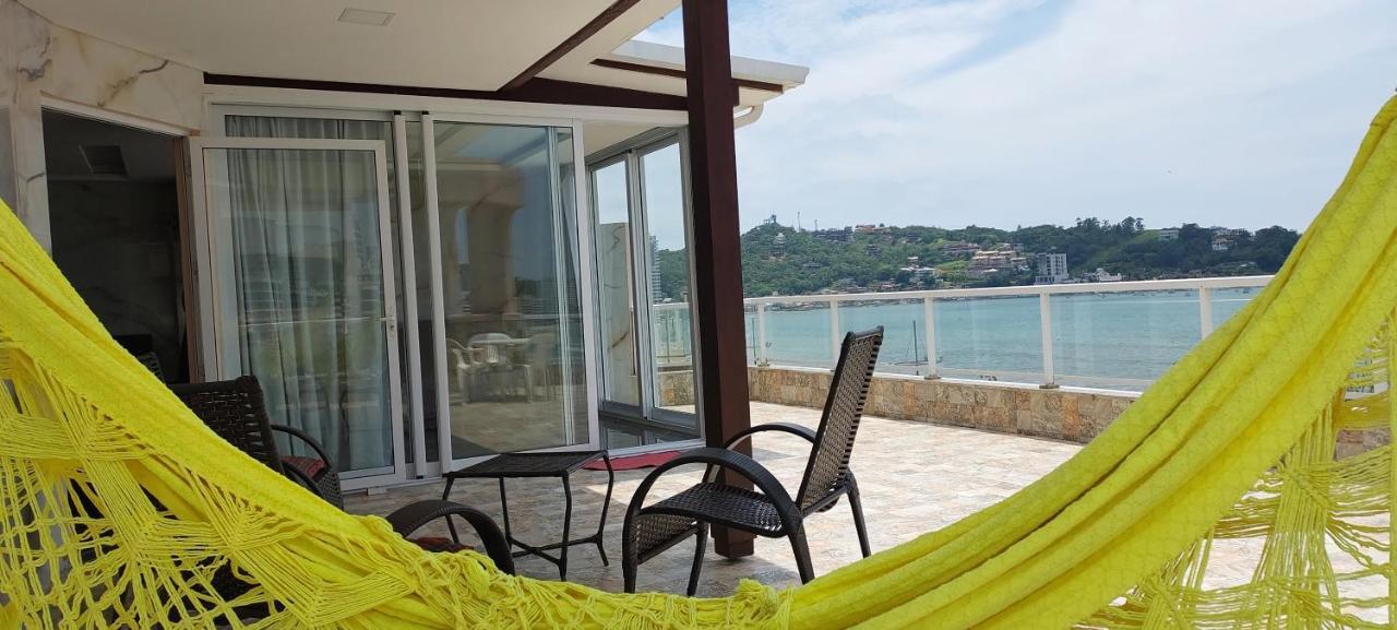 Apartamento De Cobertura Frente Para O Mar 이타페마 외부 사진
